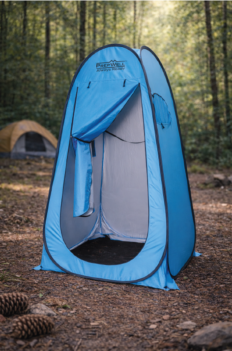 Portable Pricacy Shelter With Carrying Sleeve